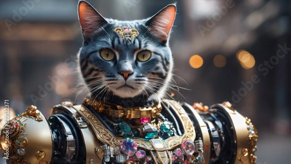 Obraz Cat bot wars hero