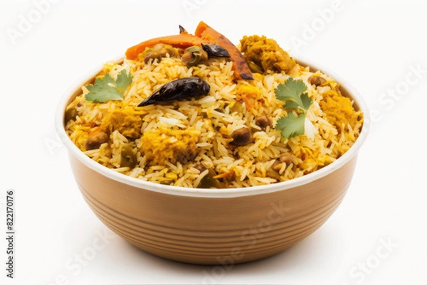 Obraz Biryani rice. Generative AI