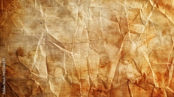 Fototapeta The background is made up of old vintage paper canvas texture