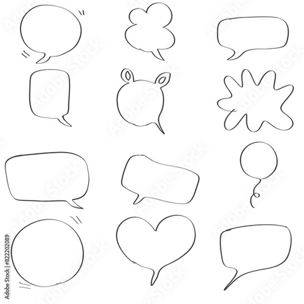 Fototapeta Speech bubble