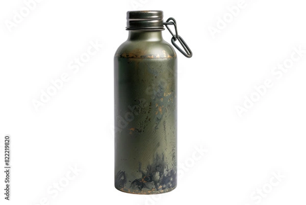 Fototapeta Canteen bottle isolated on transparent background