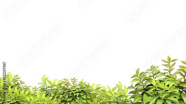 Fototapeta green grass border