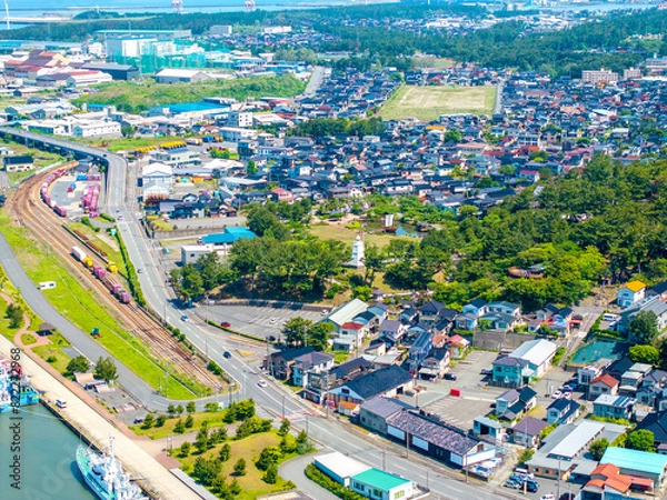 Obraz 日和山公園（山形県酒田市）
