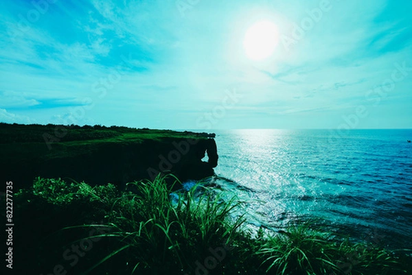 Fototapeta 沖縄の海と風景
