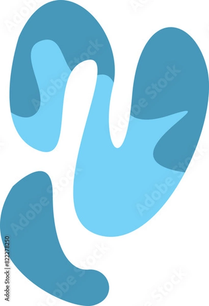 Obraz Abstract Liquid Splash Element