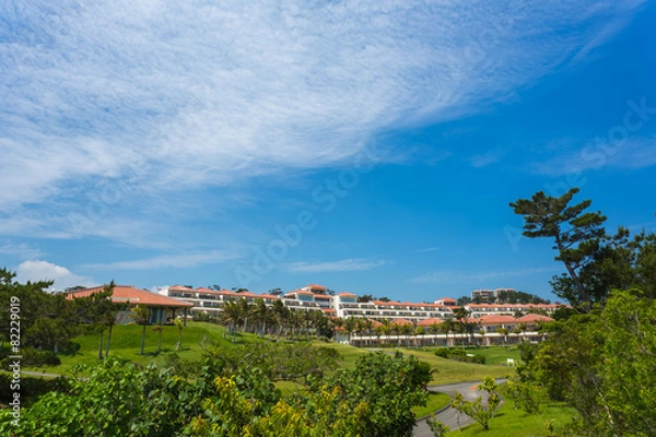 Fototapeta 豪華南国リゾート