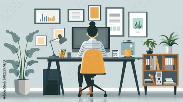 Obraz Freelancing Economy