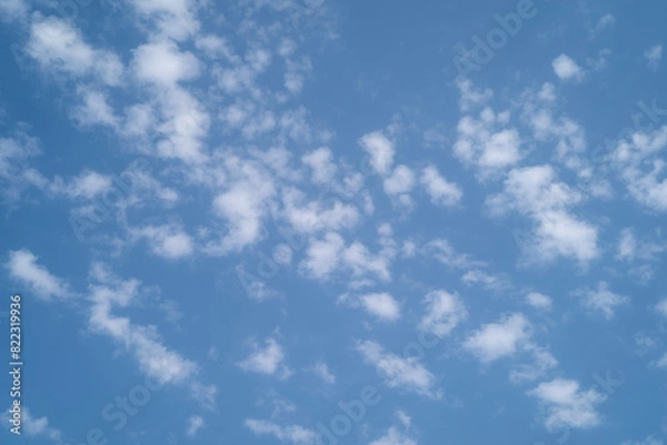 Obraz blue sky with clouds