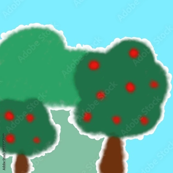 Fototapeta apple tree