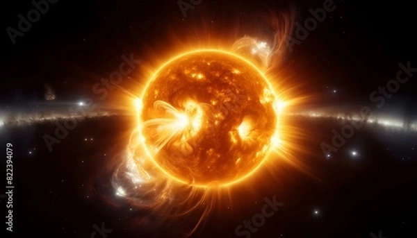 Fototapeta 太陽フレアのイメージ画像