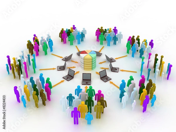 Fototapeta internet concept