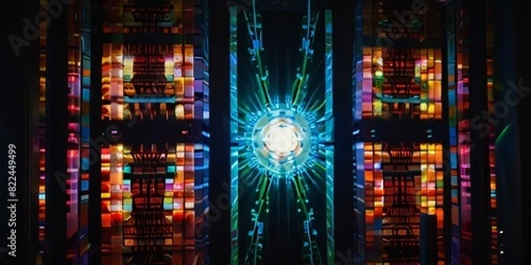 Obraz lights of the cathedral