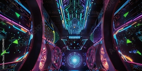 Obraz background with lights
