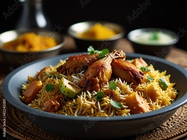 Obraz chicken with rice