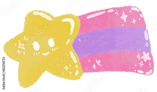 Fototapeta Smiling star 