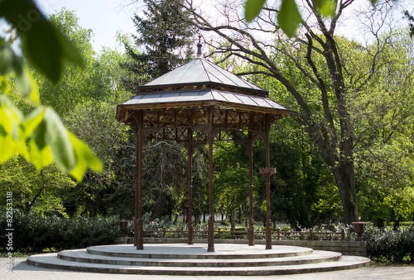 Obraz Wooden Gazebo