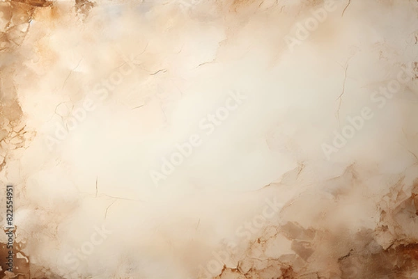 Fototapeta texture marbled vintage faint color beige white background paper old brown textured cream light parchment wedding web website ivory layout
