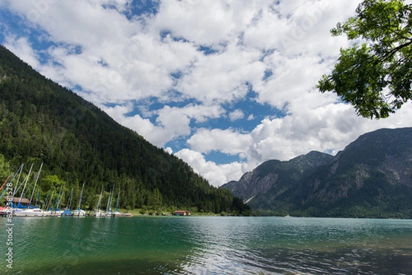 Obraz lake and mountains