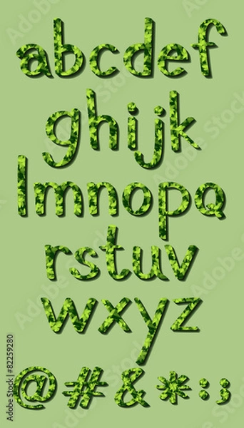 Fototapeta Alphabets