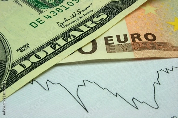 Fototapeta Devisenkurse