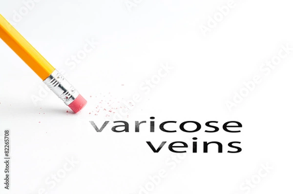 Fototapeta Pencil with eraser