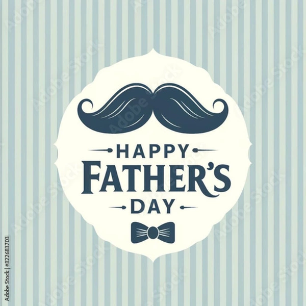 Obraz おしゃれなファーザーズデーのデザイン