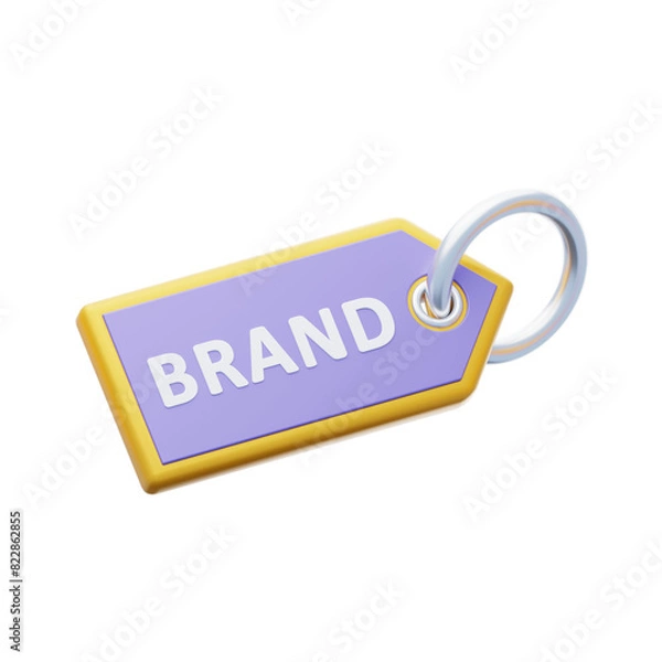 Obraz 3D Brand Identity Defines personality