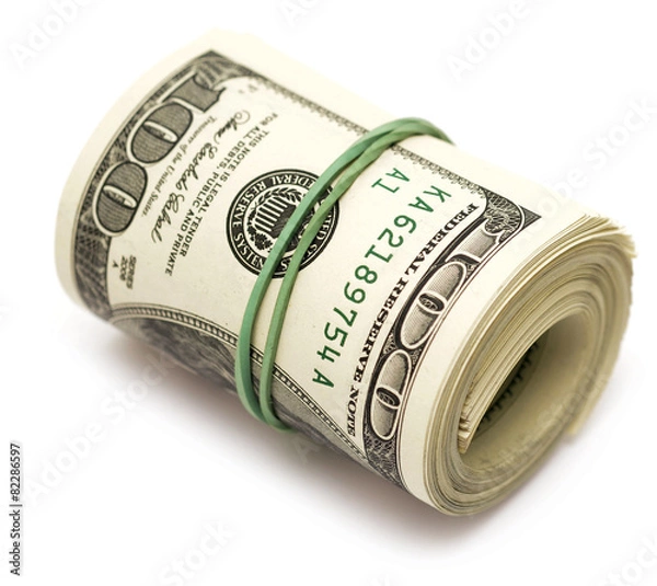 Obraz roll of dollars