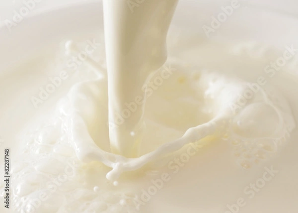 Obraz milk splash
