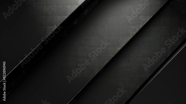 Fototapeta shinny black stripe abstract background stripe like stairs 
