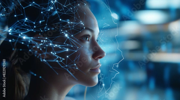 Obraz Human Intellect vs AI: A Battle Across the Digital Divide