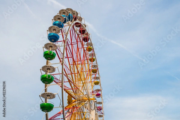 Obraz Ausschnitt von einem Riesenrad