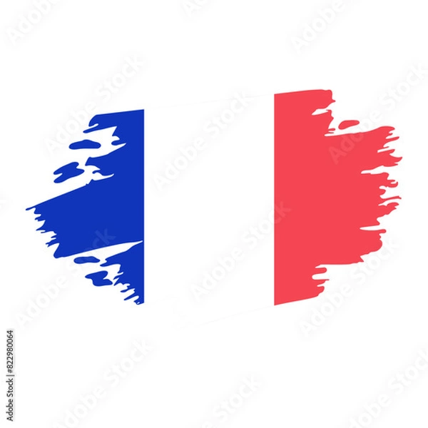 Obraz flag french vector
