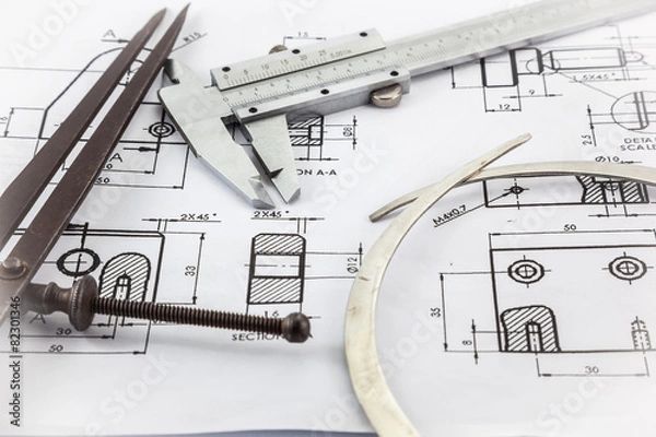 Obraz vernier calipers