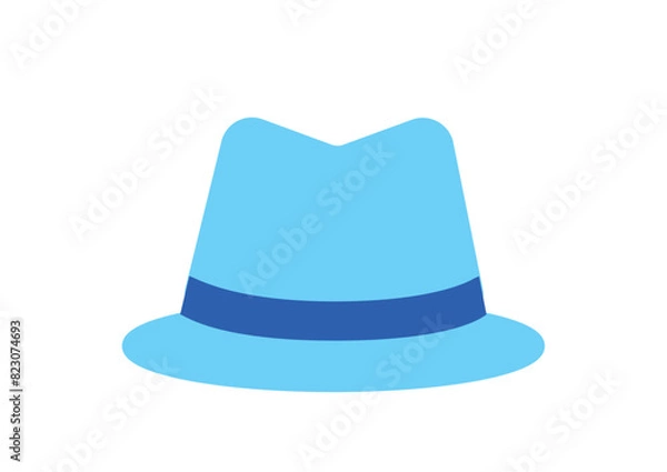 Obraz シンプルな三角の三角帽のイラスト