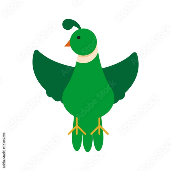 Obraz cute vector animal element set
