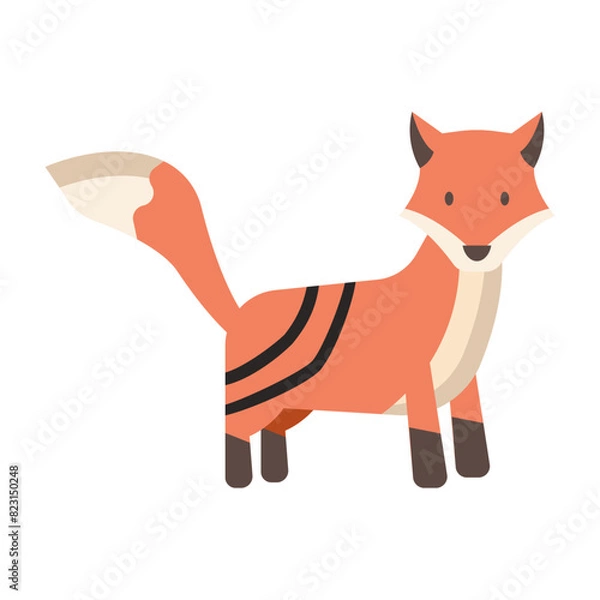 Obraz cute vector animal element set