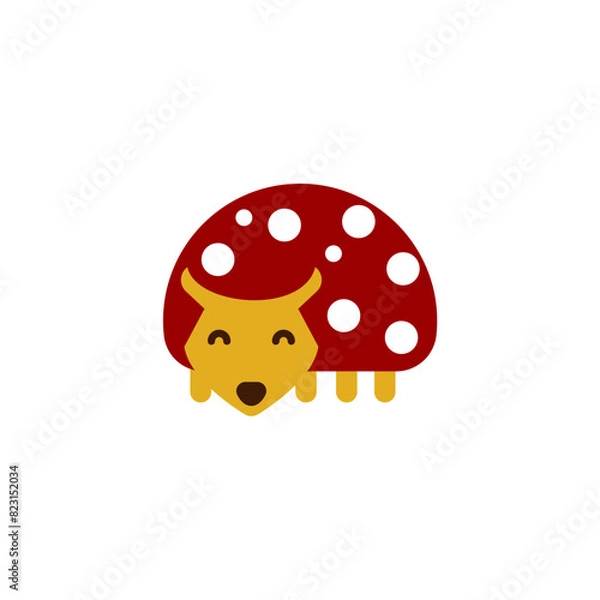 Obraz cute vector animal element set