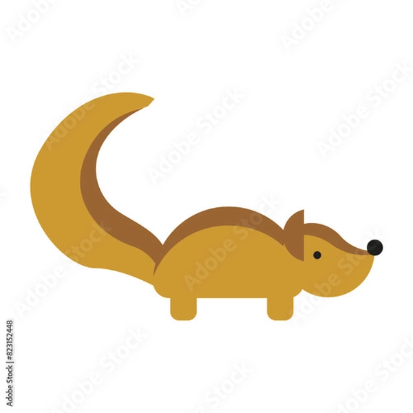 Obraz cute vector animal element set