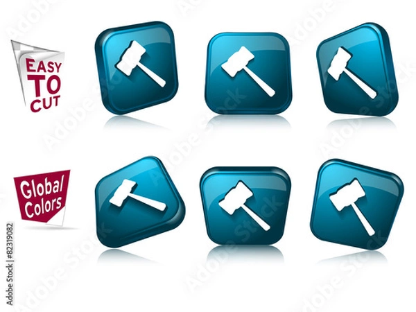 Fototapeta dark_icon_3D_134