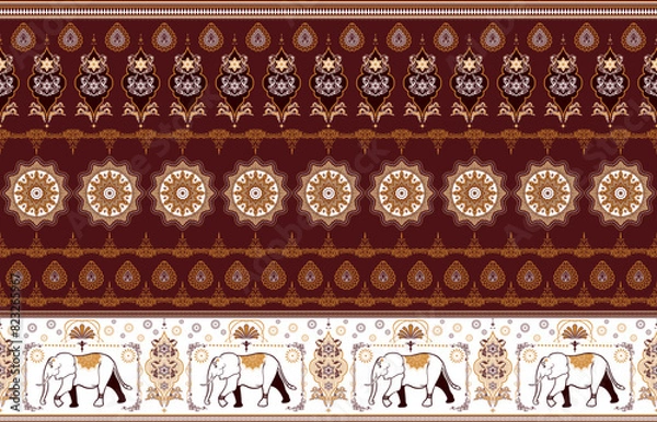 Fototapeta Fabric Pattern_A28