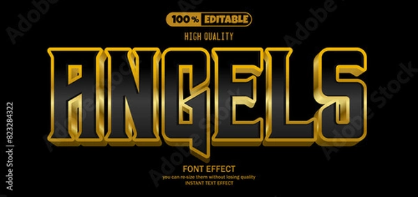 Obraz Angles Editable Text Effect.