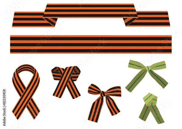 Obraz георгиевские ленты