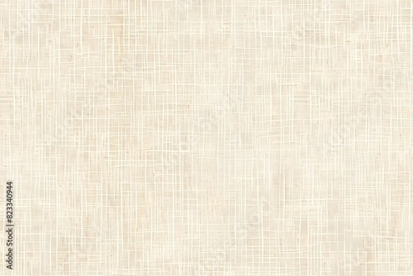 Fototapeta Light Beige Linen Texture Background