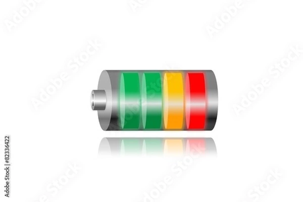 Obraz Battere - Zellen voll geladen