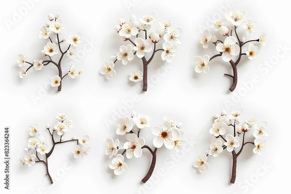 Fototapeta 梅の木のアイコン素材