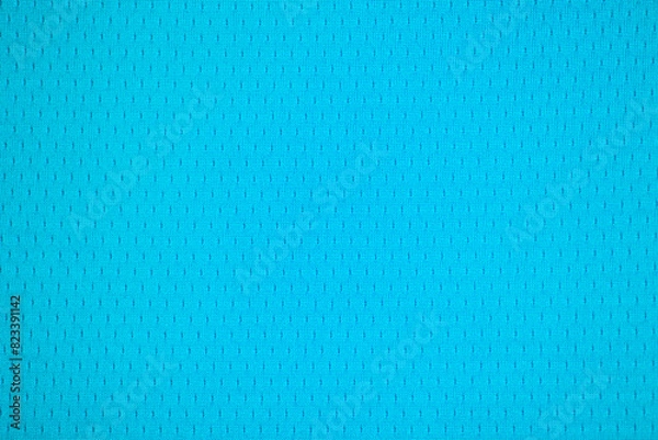 Fototapeta Background of soft blue jersey fabric