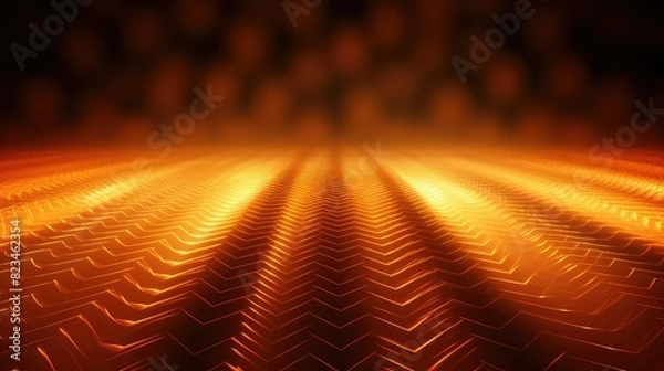 Obraz striking orange lights background