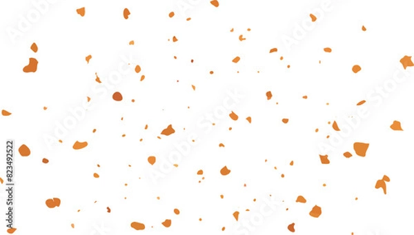 Fototapeta background of splattered snack crumbs scattering