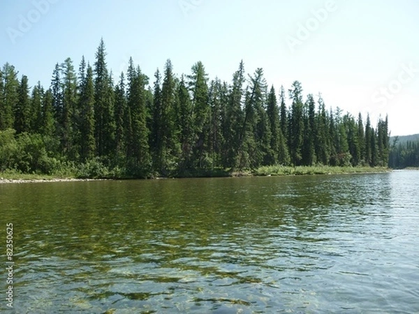 Obraz landscape river